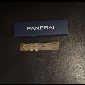 Panerai Tan Leather Watch Strap